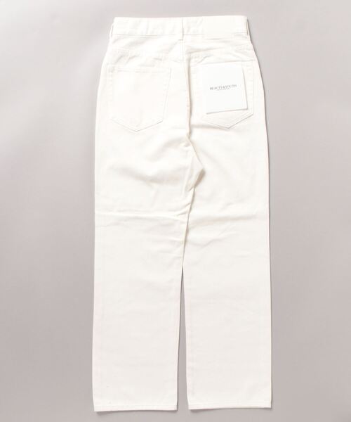 「BEAUTY&YOUTH UNITED ARROWS」 デニムパンツ M ホワイト レディース