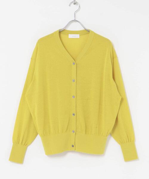 かぐれ カーディガン コットンエアリーカーディガン レディース