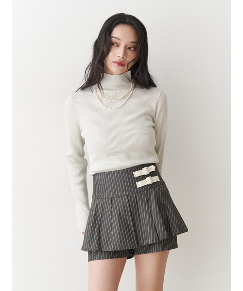 jouetie（ジュエティ） スカート ベルトプリーツミニスカパン