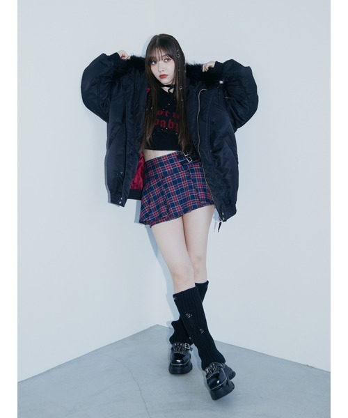 jouetie（ジュエティ） スカート ベルトプリーツミニスカパン