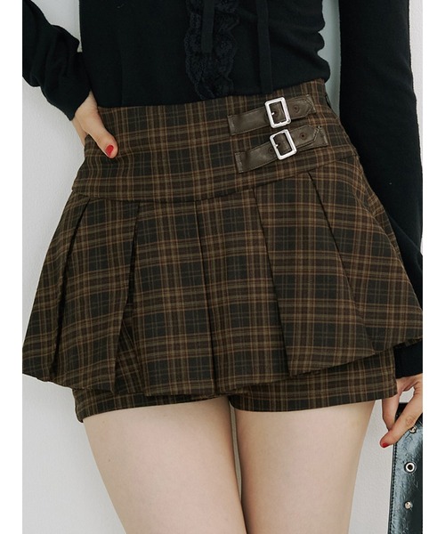 jouetie（ジュエティ） スカート ベルトプリーツミニスカパン