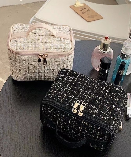 pyornim（ピョルニム） ポーチ ツイードバニティ コスメ トラベル