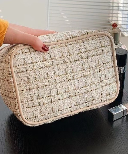 pyornim（ピョルニム） ポーチ ツイードバニティ コスメ トラベル