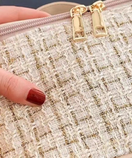 pyornim（ピョルニム） ポーチ ツイードバニティ コスメ トラベル