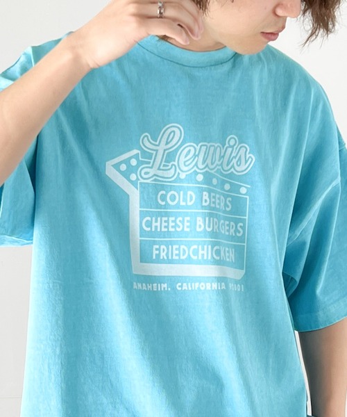 「Java」 半袖Tシャツ MEDIUM ブルー レディース | Java