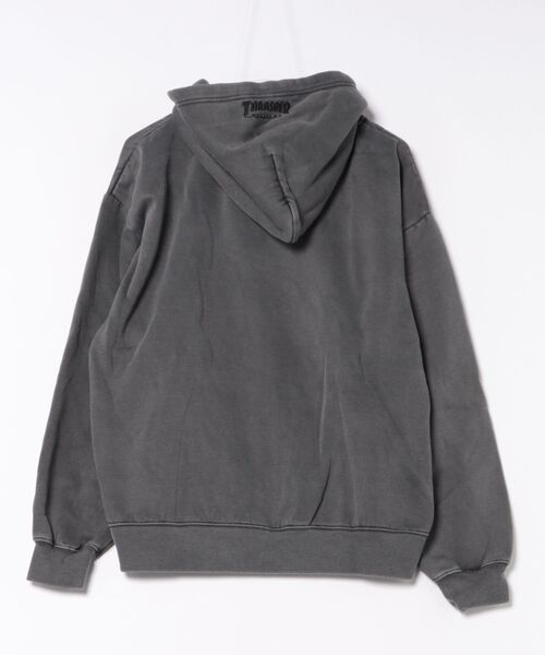パーカー 「THRASHER / スラッシャー」ピグメントキモウＺＩＰフーディー 裏起毛 ヘビースウェット マグロゴ メンズ レディース_19