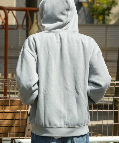 パーカー 「THRASHER / スラッシャー」ピグメントキモウＺＩＰフーディー 裏起毛 ヘビースウェット マグロゴ メンズ レディース_15