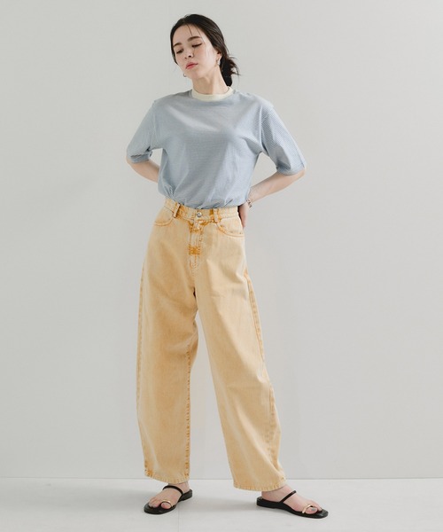 「Healthknit」 半袖カットソー FREE ホワイト系その他3 レディース_画像4