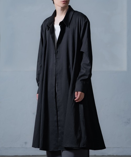 シャツ ロング フレアシャツ メンズ レディース : ZOZOTOWN Yahoo!店