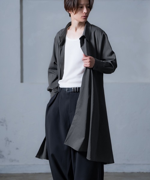 シャツ ロング フレアシャツ メンズ レディース : ZOZOTOWN Yahoo!店