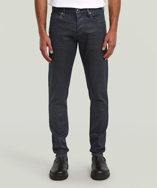 G-STAR RAW ジーンズ 3301 SLIM JEANS/コーティング加工スリム