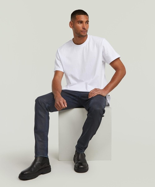 G-STAR RAW ジーンズ 3301 SLIM JEANS/コーティング加工スリム