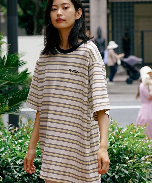 「RVCA」 半袖Tシャツ X-LARGE グリーン系その他 メンズ_画像9