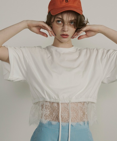 「Unitage」 半袖Tシャツ FREE ブラック レディース_画像2