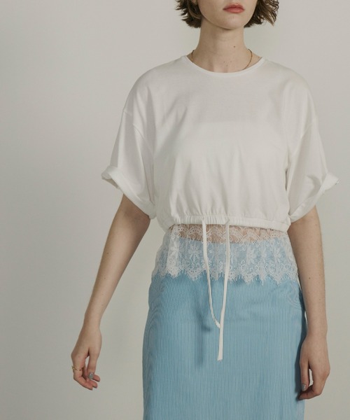 「Unitage」 半袖Tシャツ FREE ブラック レディース_画像3