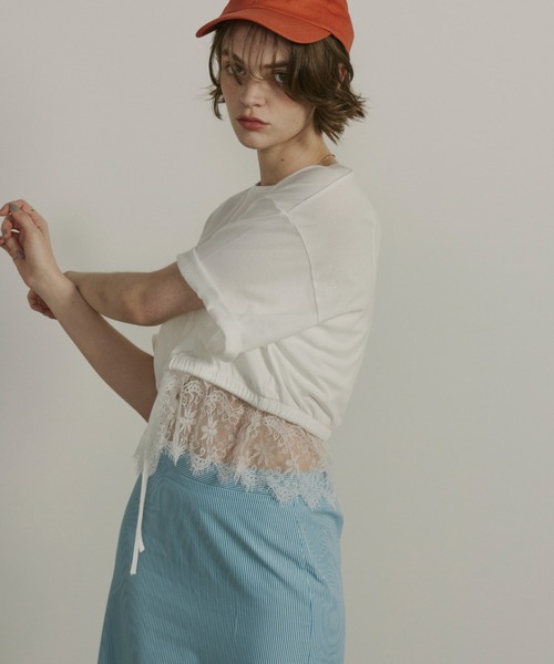 「Unitage」 半袖Tシャツ FREE ブラック レディース_画像5