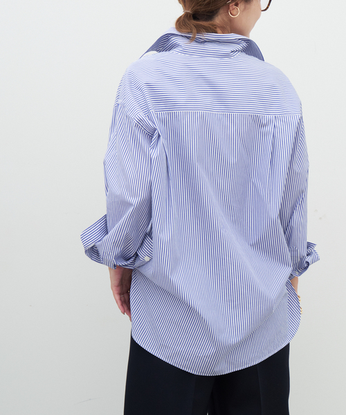 ドゥーズィエムクラス シャツ 長袖 ブラウス 日本製 夏服 ビッグシルエット Deuxieme Classe（ドゥーズィエムクラス） ブラウス シャツ