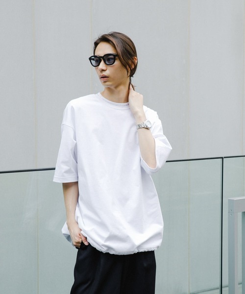 「DAIWA PIER39」 半袖Tシャツ LARGE ホワイト メンズ_画像5