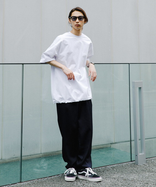 「DAIWA PIER39」 半袖Tシャツ LARGE ホワイト メンズ_画像6