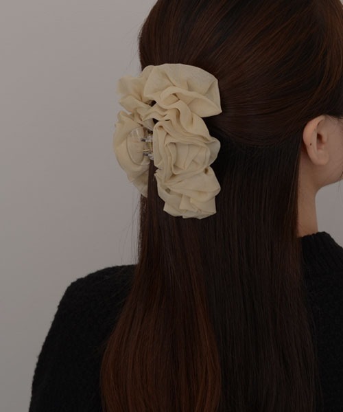 TONE SELECT GOODS ヘアクリップ 「resonance」シンプル シフォン く