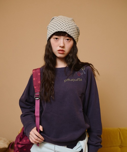 common gull products. トレーナー スウェット 「種まき」針と糸