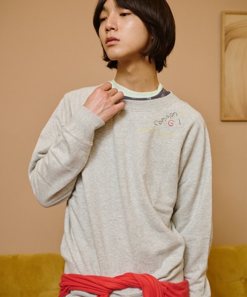 common gull products. トレーナー スウェット 「種まき」針と糸