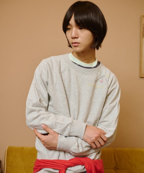 common gull products. トレーナー スウェット 「種まき」針と糸