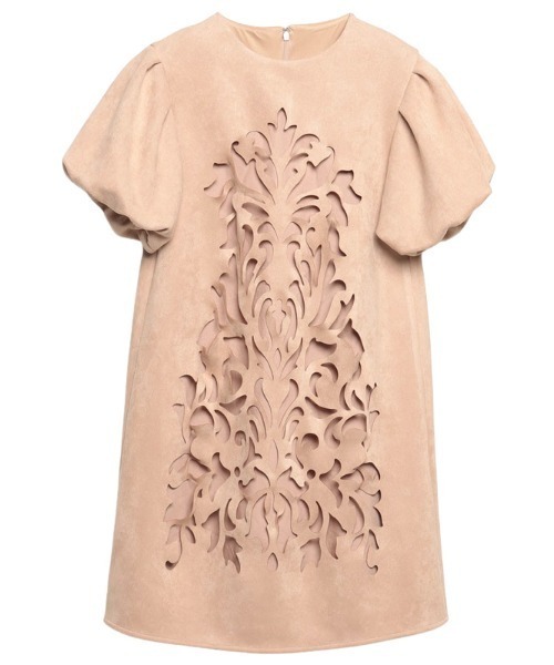 「EIMY ISTOIRE」 半袖ワンピース FREE ベージュ レディース_画像6