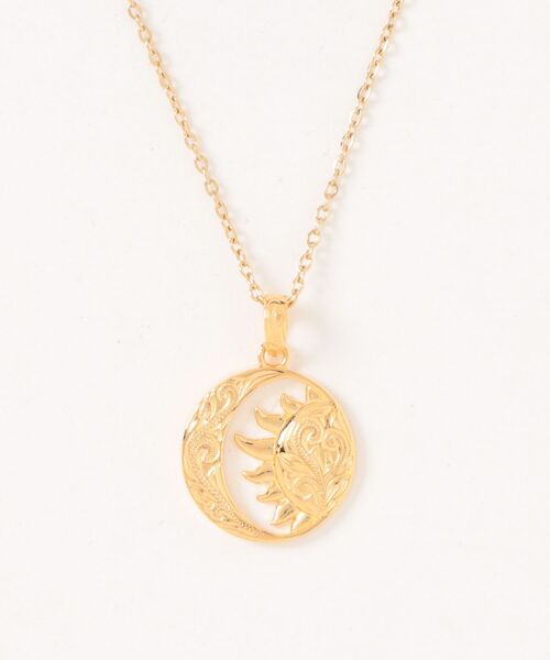 IRIEBEACH（アイリービーチ） アレルギー対応 ネックレス moon＆sun