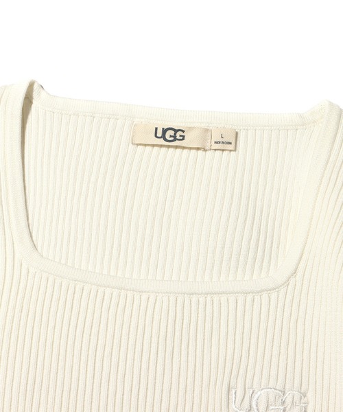 UGG Australia（アグオーストラリア） 「UGG」 半袖ニット M ブラック