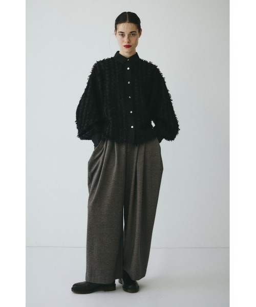 herin.cye カットジャガードシャツ HeRIN.CYE ブラウス シャツ Cut jacquard shirt カットジャガード