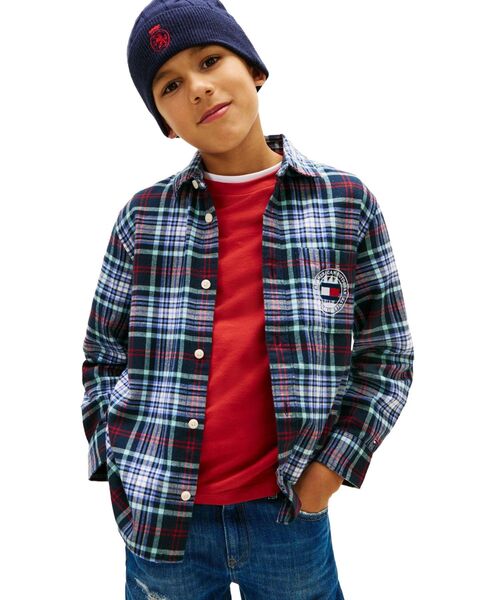 TOMMY HILFIGER（トミー・ヒルフィガー） ブラウス シャツ BOYS 