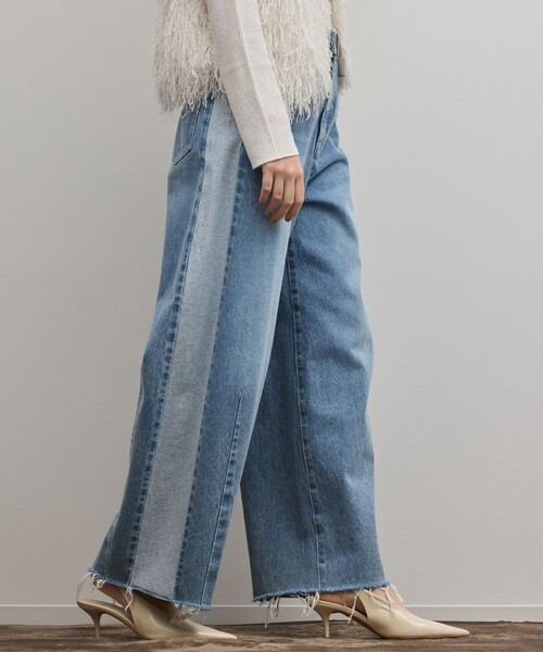 Diagram ジーンズ デニム デニムパンツ サイドラインデニムパンツ