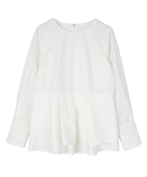 「ur's」 長袖ブラウス M グリーン レディース_画像6