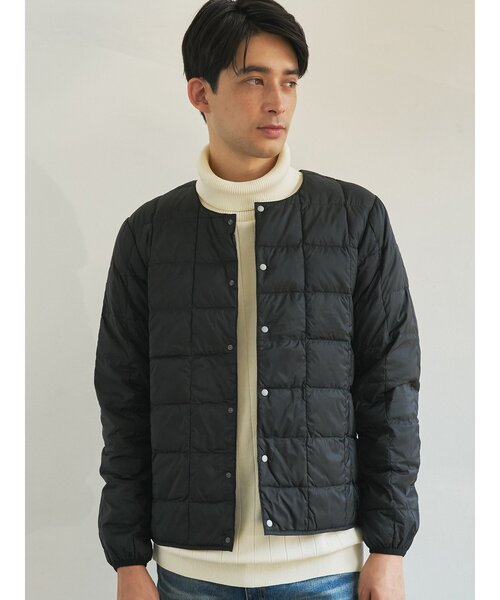 TAION（タイオン） ダウンジャケット ダウン ベーシック クルーネック