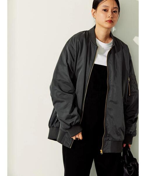 「AMERICAN HOLIC」 ブルゾン L ブラウン レディース_画像2