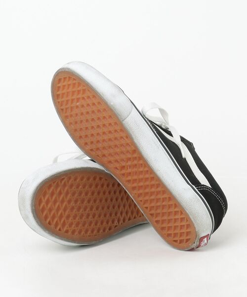 「VANS」 ローカットスニーカー 25.5cm ブラック レディース_画像3