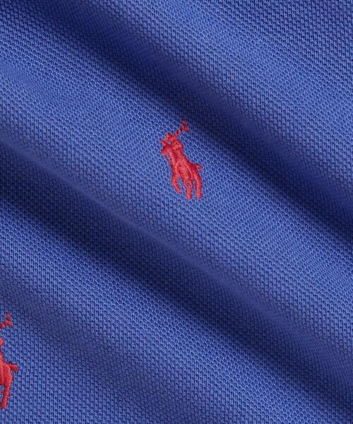 ベビー Polo ポニー コットン メッシュ ポロ ショートオールの画像