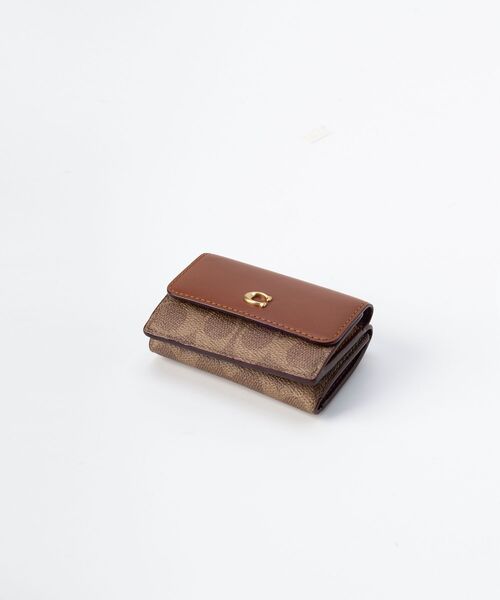 「COACH」 財布 ONE ブラウン系その他 レディースの画像