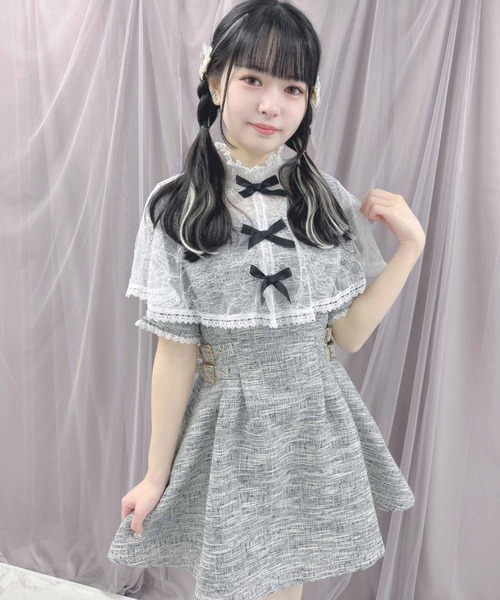ROJITA（ロジータ） 半袖ワンピース FREE ブラック レディース