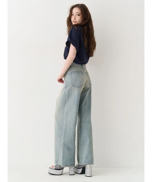 EVRIS（エヴリス） 厚底 サンダル 「厚底」ラインストーンチャンキー