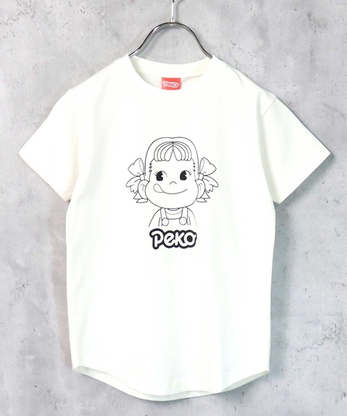 SHISKY（シスキー） tシャツ ペコちゃん オーバーサイズ プリントT