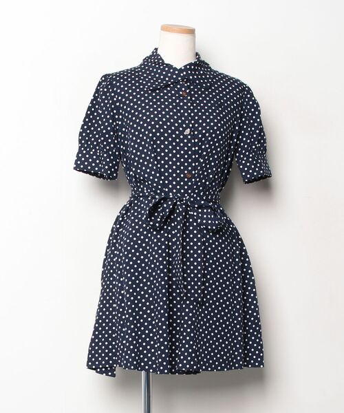 Vivienne Westwood red label 「Vivienne label」 ドット柄半袖 