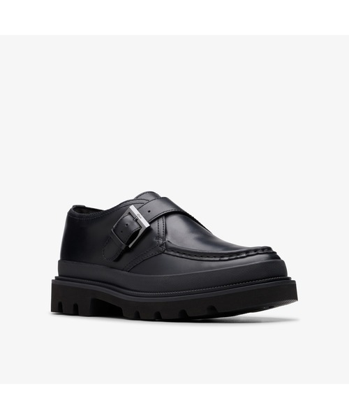 「Clarks」 シューズ UK6 ブラック メンズ_画像6