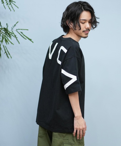 「RVCA」 半袖Tシャツ M ブラック メンズ_画像5