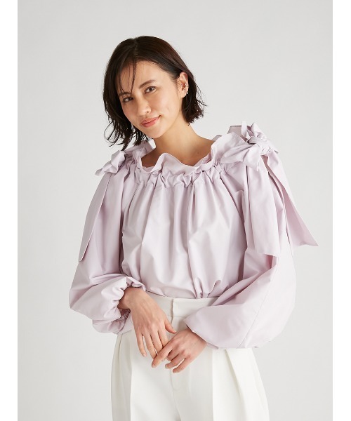 「CELFORD」 長袖ブラウス ONE SIZE ブラック レディース_画像2