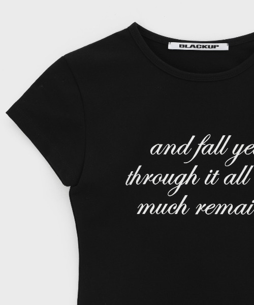 「BLACKUP」 半袖Tシャツ FREE ホワイト レディース_画像3