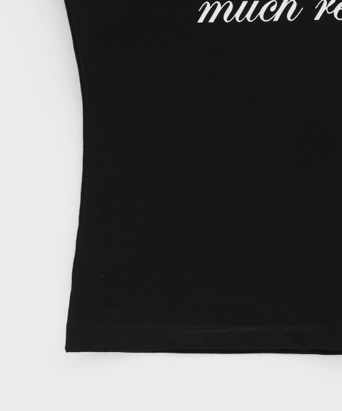 「BLACKUP」 半袖Tシャツ FREE ホワイト レディース_画像4