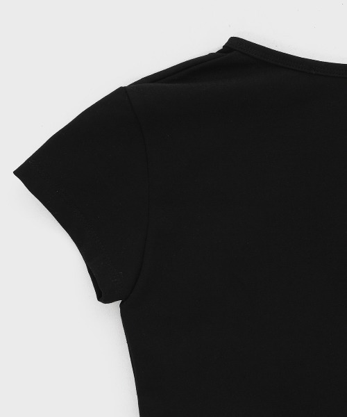 「BLACKUP」 半袖Tシャツ FREE ホワイト レディース_画像5
