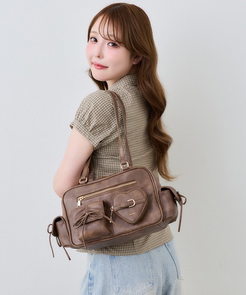 one after another NICE CLAUP ショルダーバッグ バッグ ハート